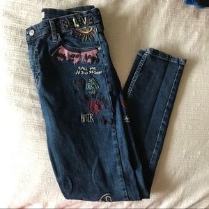TOPSHOP Moro Jamie Jeans